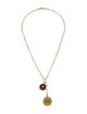 FoundRae 18K Enamel & Diamond Pendant Necklace