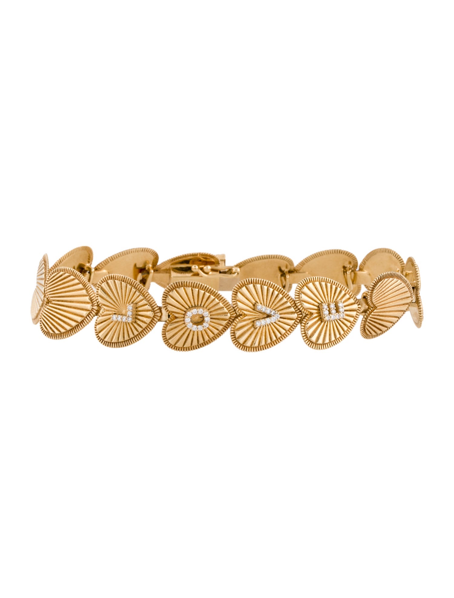 Van Cleef & Arpels Sweet Alhambra Heart Bracelet - 18K Rose
