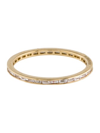 FoundRae 18K Diamond Baguette Eternity Band