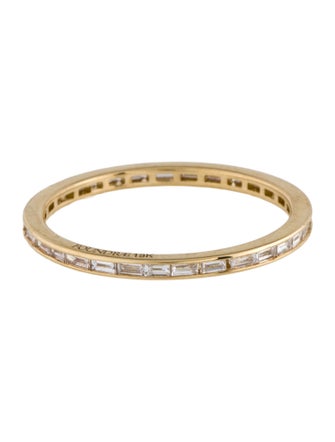 FoundRae 18K Diamond Baguette Eternity Band