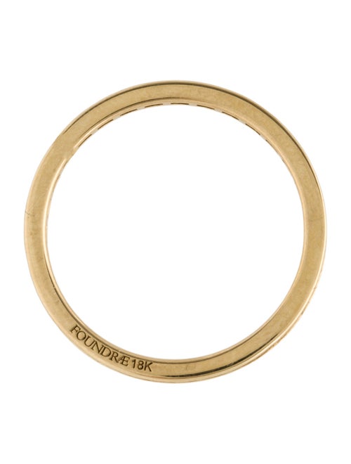 FoundRae 18K Diamond Baguette Eternity Band