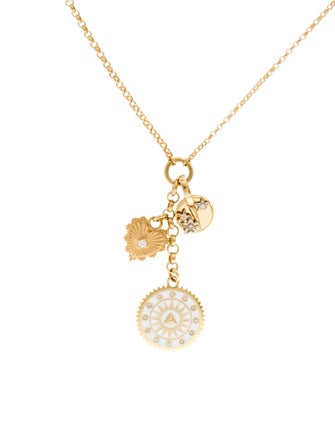 FoundRae 18K Diamond Transformation Mixed Belcher Extension Chain Necklace