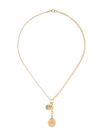 FoundRae 18K Diamond Dream & Resilience Extension Pendant Necklace