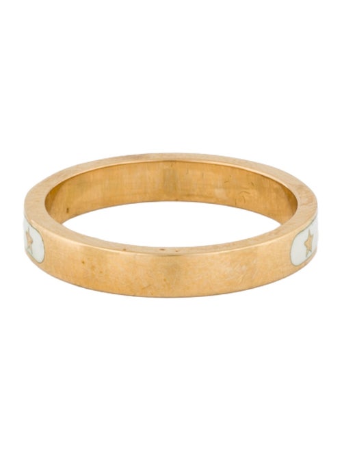 FoundRae 18K Enamel Amate Band Ring