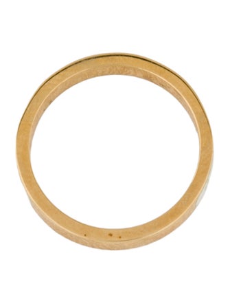 FoundRae 18K Enamel Amate Band Ring