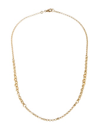 FoundRae 18K Small Graduating Belcher Chain