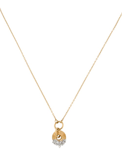 FoundRae Resilience Disk Drop Necklace