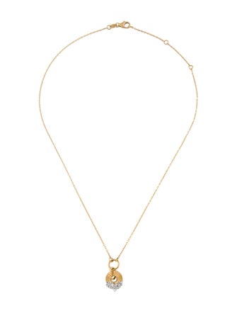 FoundRae Resilience Disk Drop Necklace