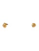 FoundRae 18K Arrowhead Stud Earrings
