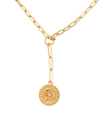 FoundRae 18K Diamond 'Wholeness' Refined Clip Extension Chain Necklace