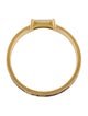 FoundRae 18K Diamond & Enamel 'If Not Now Then When' Band