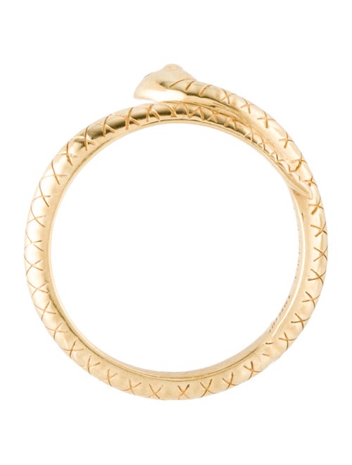 FoundRae 18K Diamond Snake Wholeness Bookend Band