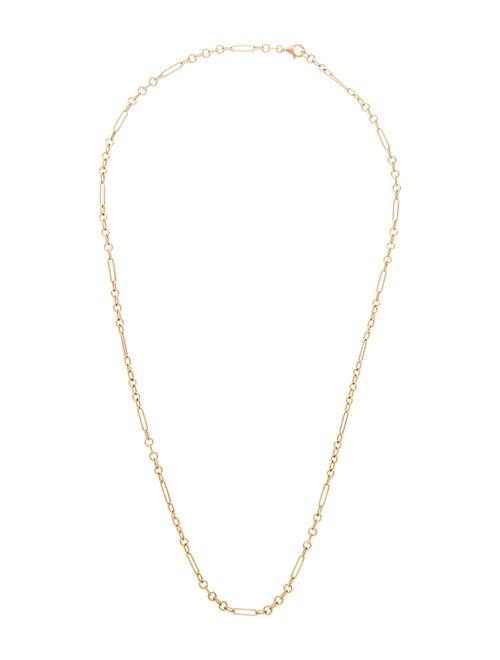 FoundRae 18K Fine Mixed Clip Chain Necklace