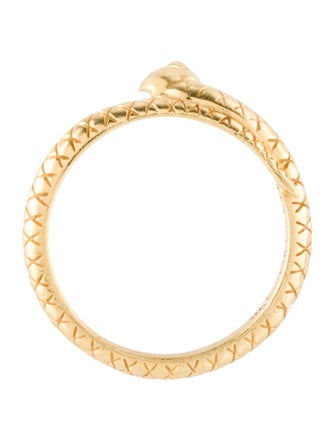 FoundRae 18K Diamond Snake Wholeness Bookend Band