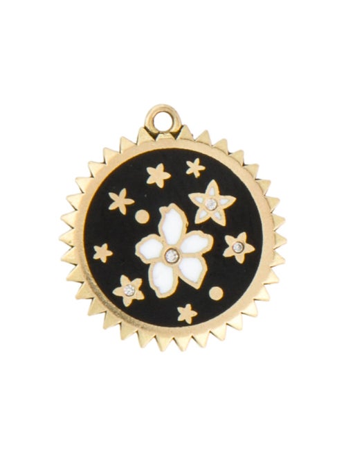 FoundRae 18K Diamond Resilience Medallion Pendant