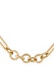 FoundRae 18K Oversized Mixed Clip Chain Necklace