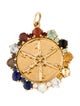 FoundRae 18K Multi-stone Large Aether Medallion Pendant