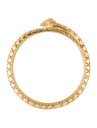 FoundRae 18K Diamond Snake Bookend Band