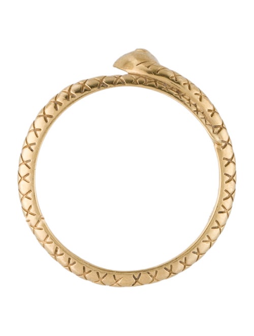 FoundRae 18K Diamond Snake Bookend Band