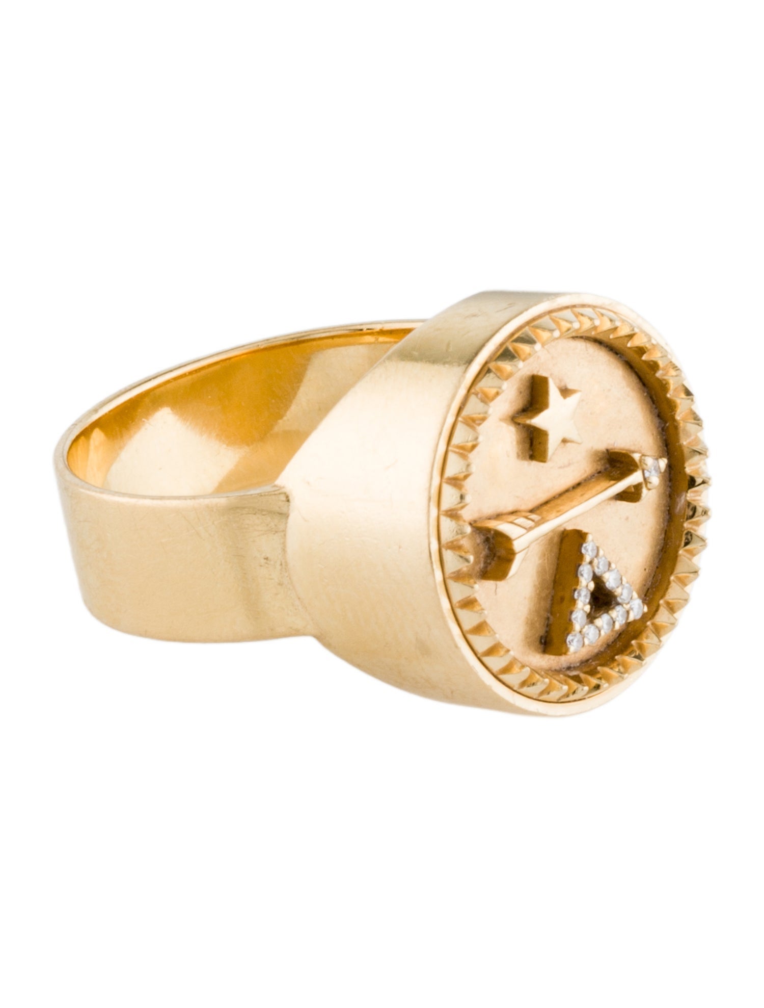 FoundRae Balance Big Daddy Signet ring