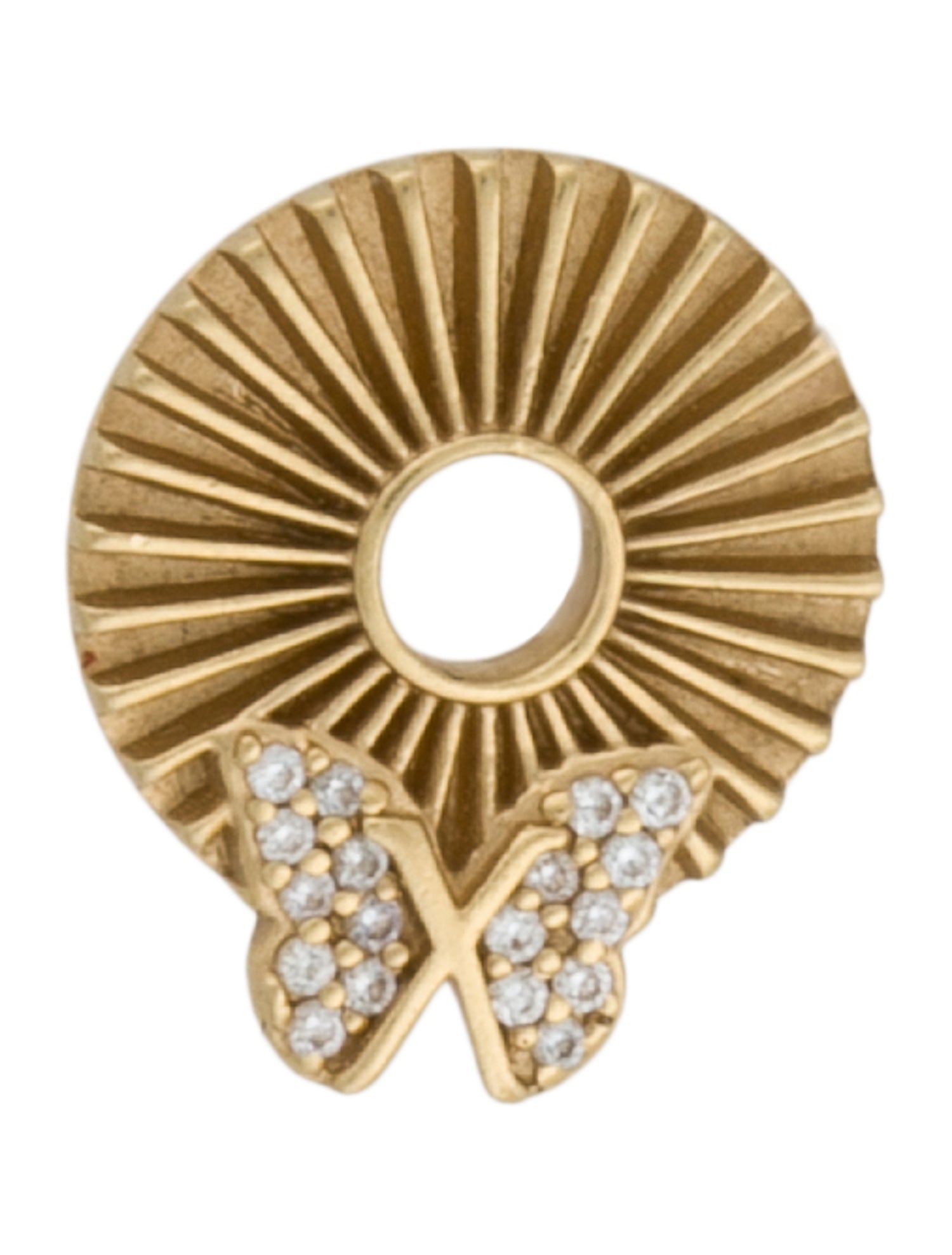 FoundRae 18K Diamond Butterfly Reverie Charm