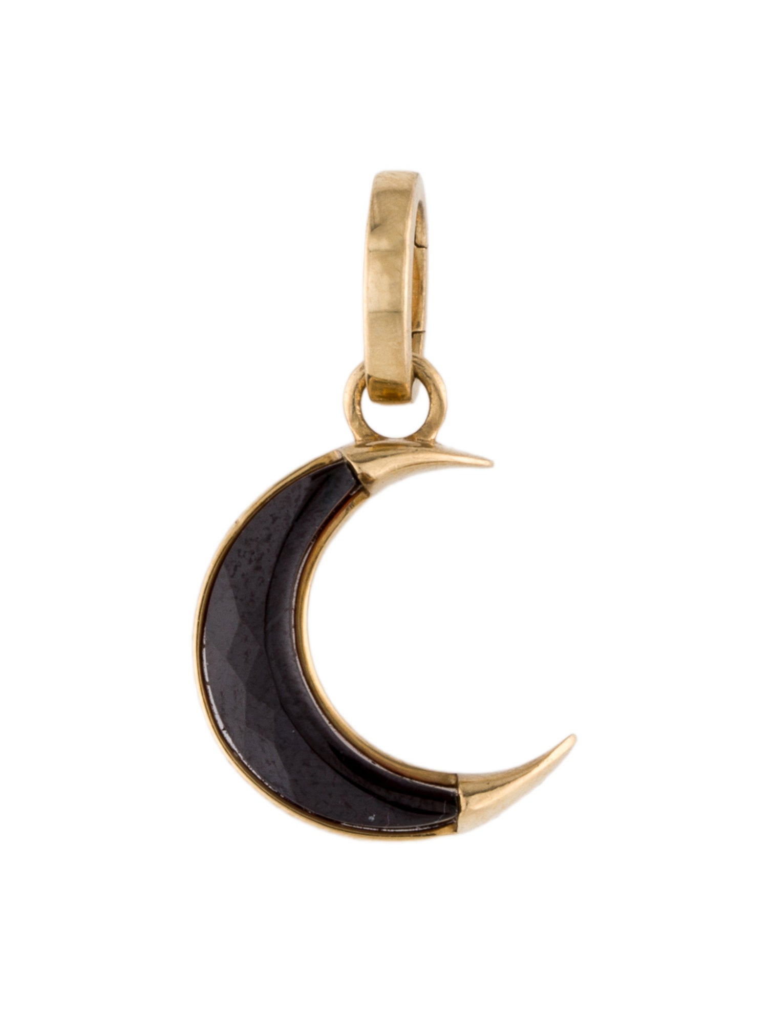 FoundRae 18K Garnet Karma Medallion Pendant