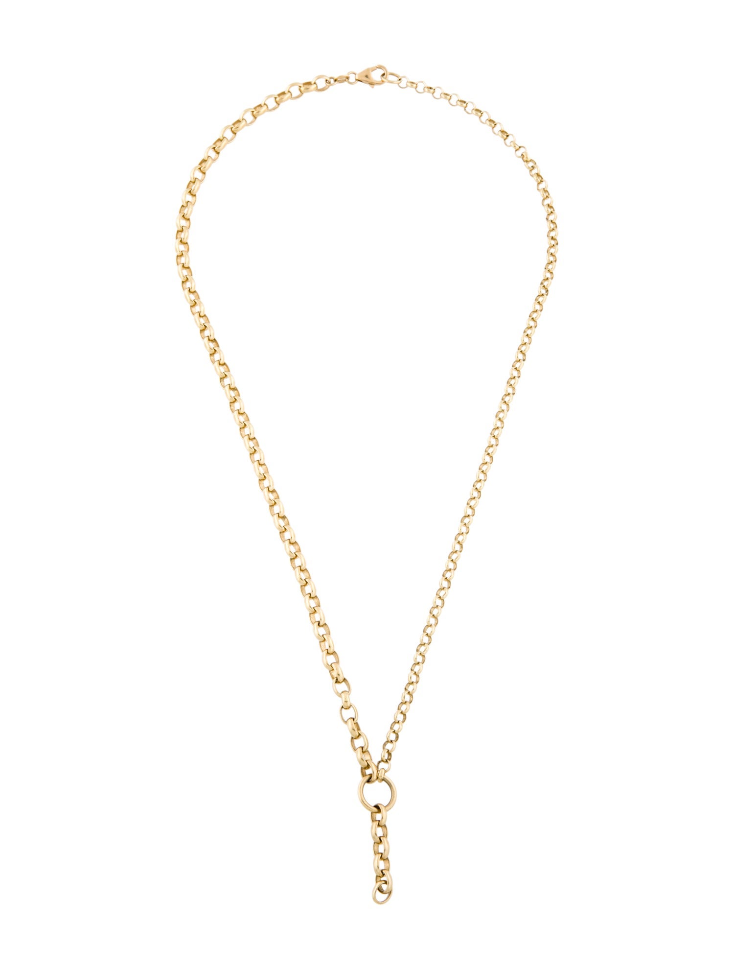 FoundRae 18K Belcher Chain Necklace