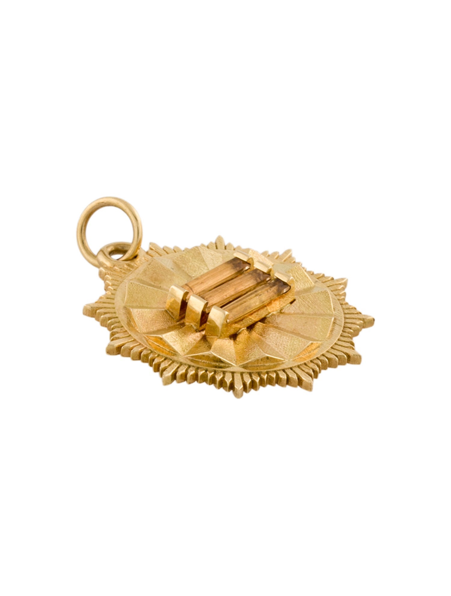 FoundRae 18K Citrine Tenacity Charm