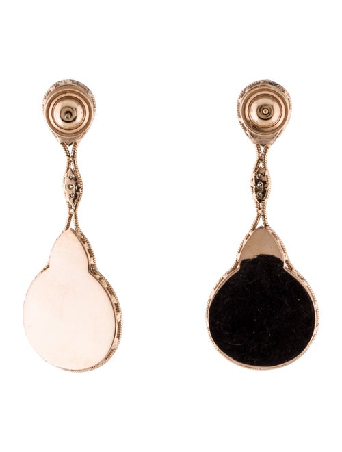 Fernando Jorge 18K Iolite & Chalcedony Fluid Drop Earrings