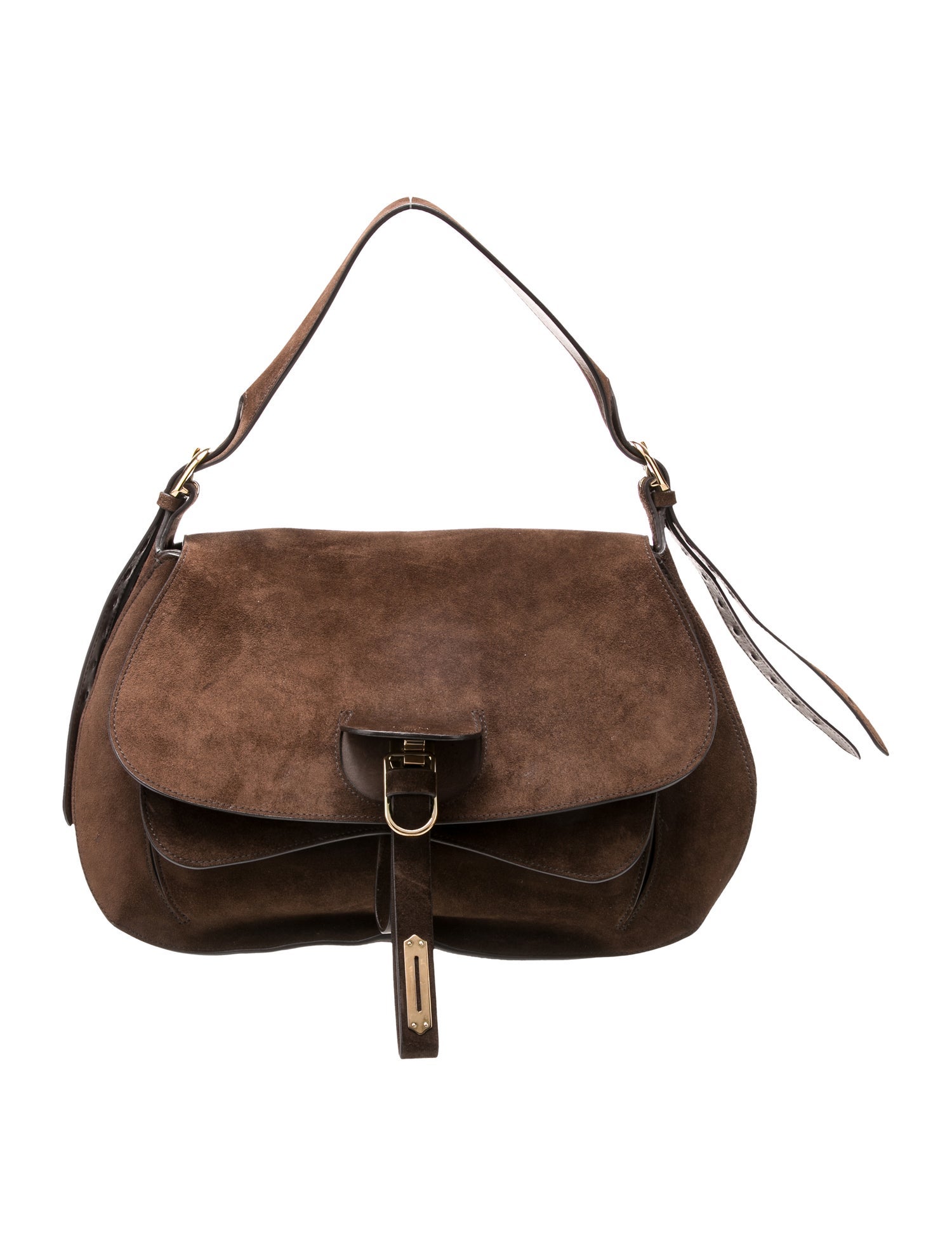 Fontana Milano 1915 Suede Shoulder Bag