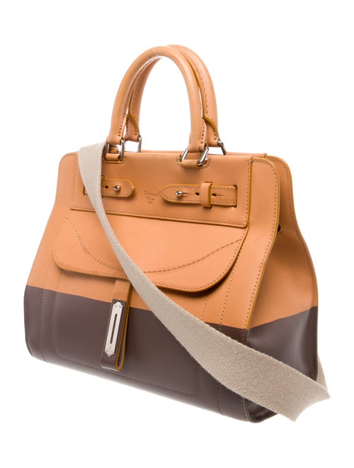Fontana Milano 1915 Leather Top Handle Bag