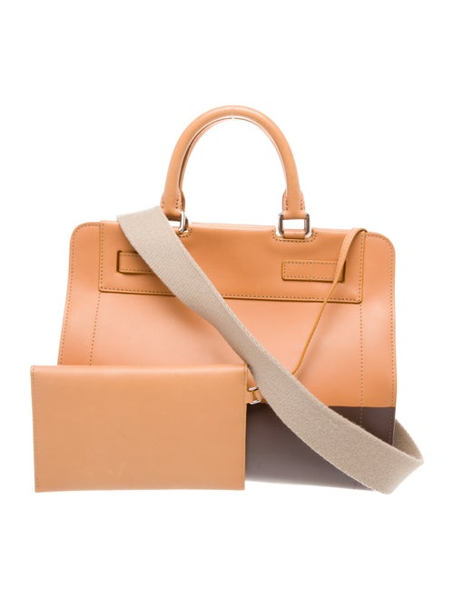 Fontana Milano 1915 Leather Top Handle Bag