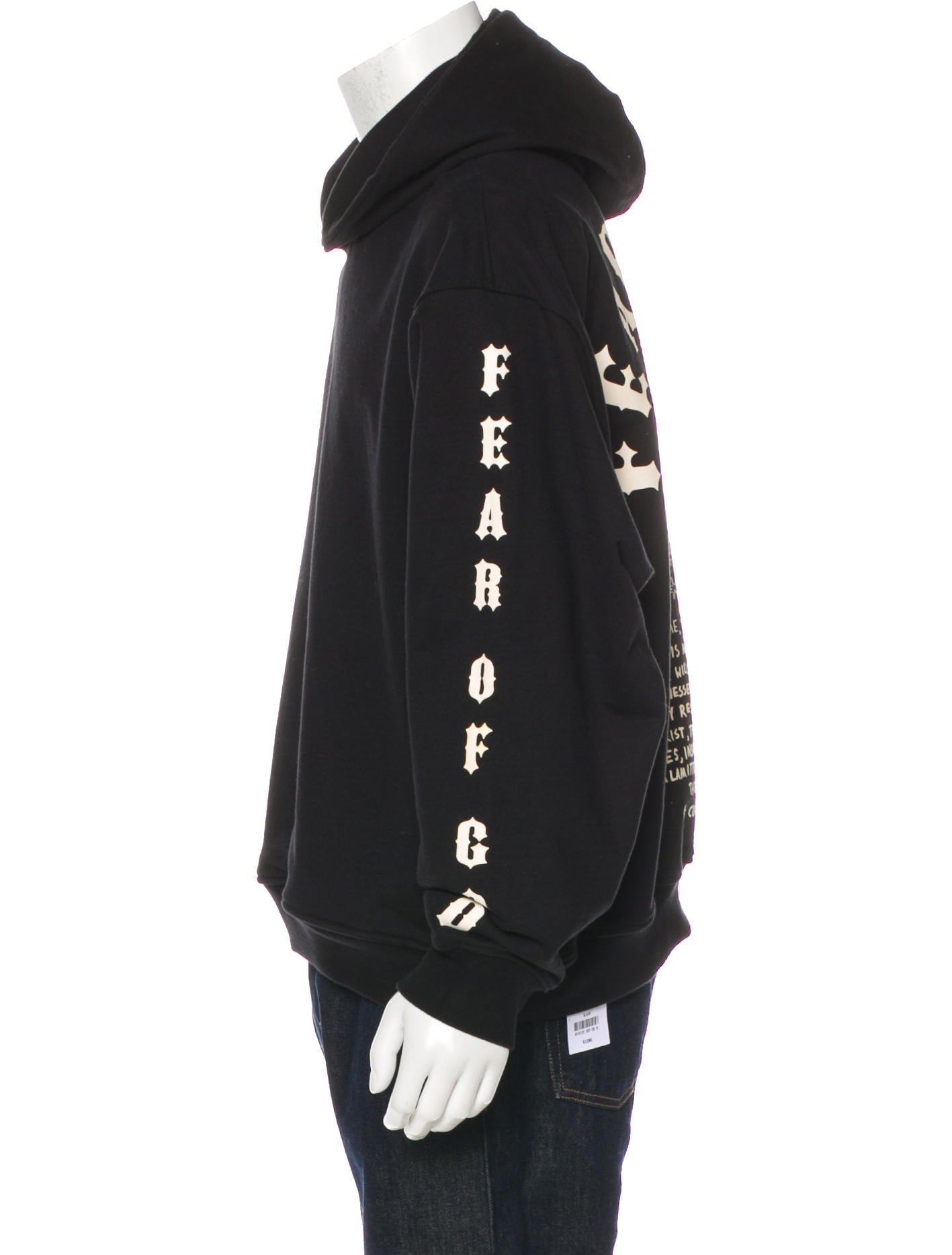 Fear Of God x Warren Lotas Graphic Hoodie - Black Sweatshirts