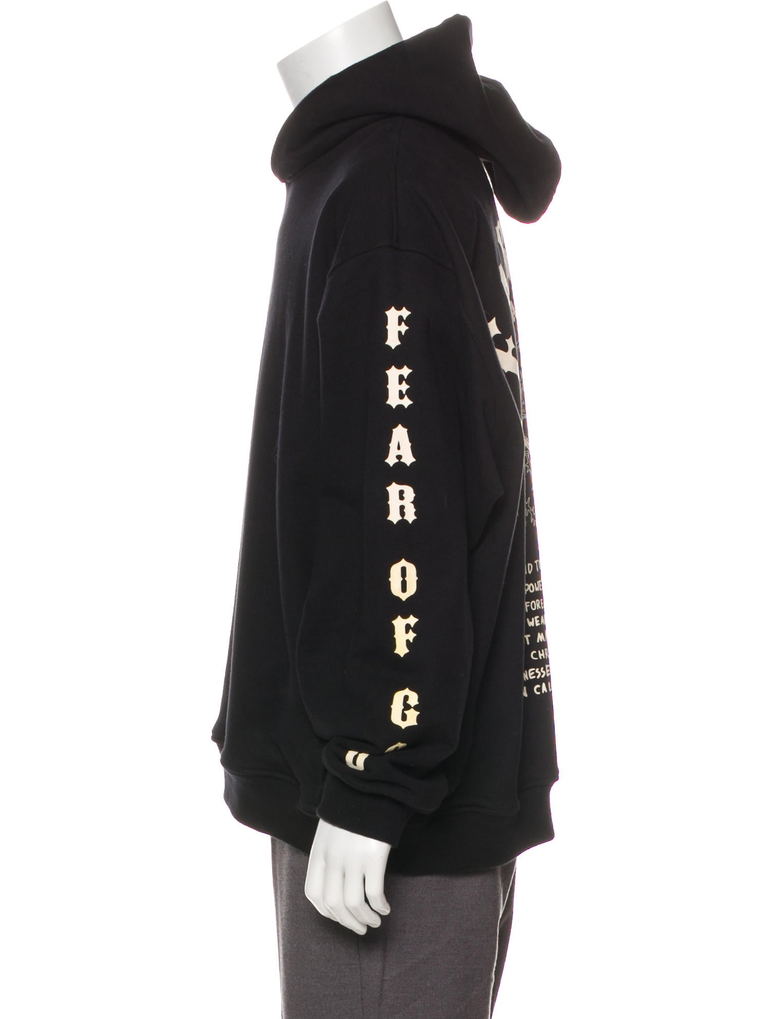 Fear Of God x Warren Lotas Graphic Hoodie - Black Sweatshirts