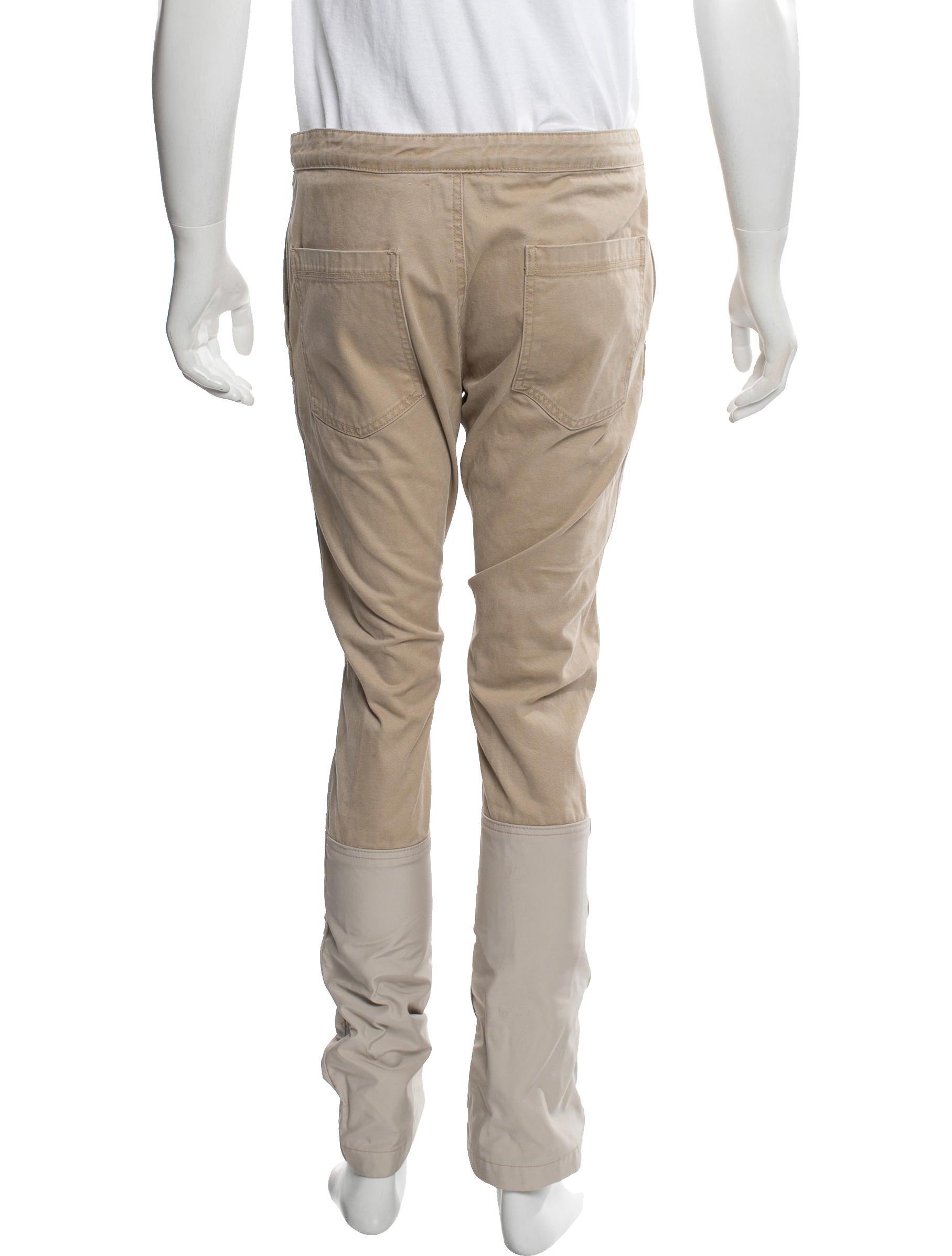 nylon canvas double front work pant