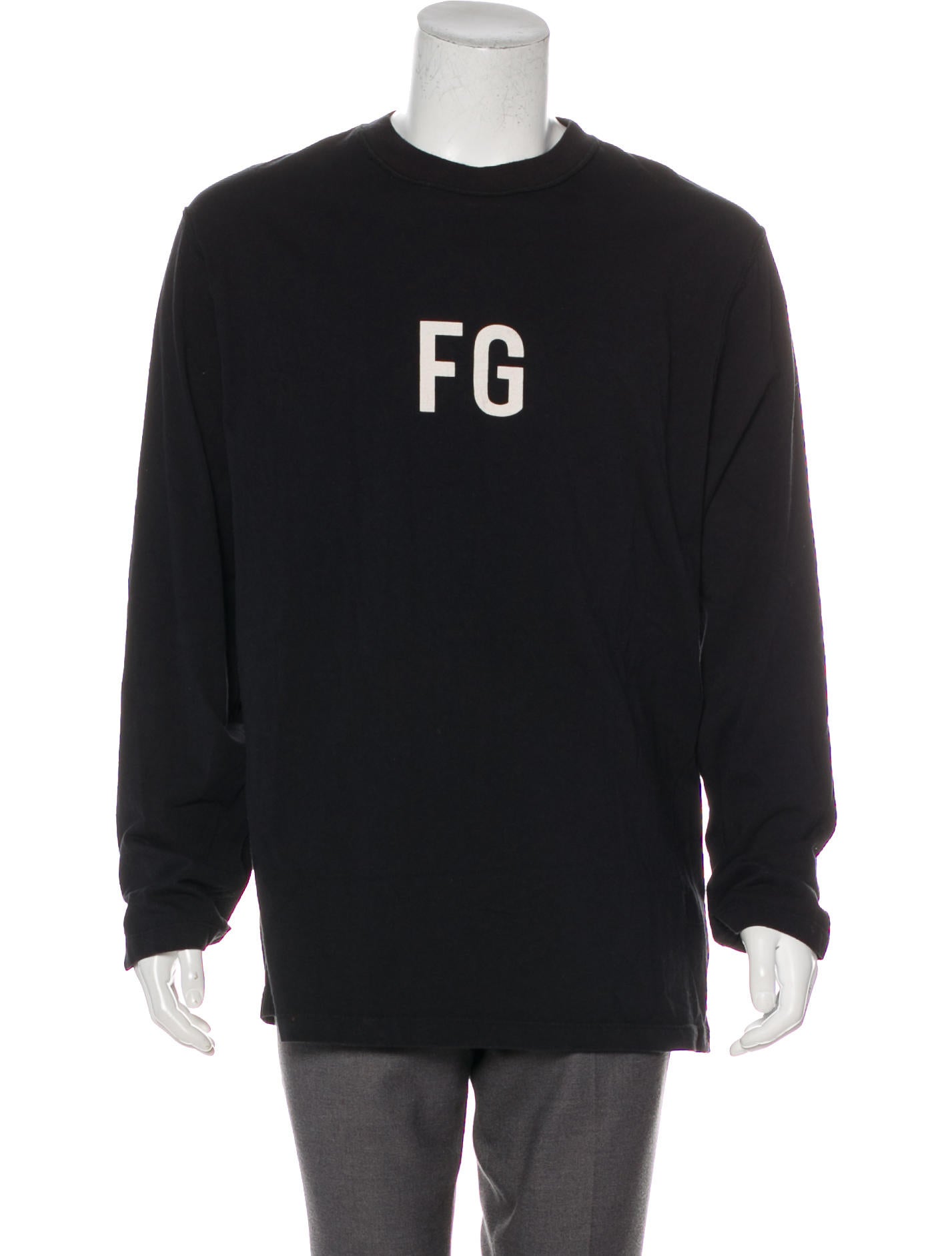 fear of god logo tee