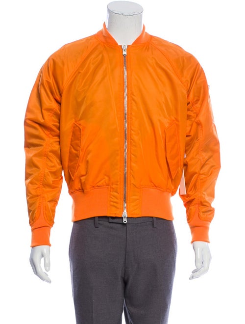 Fear Of God Woven Bomber Jacket orange