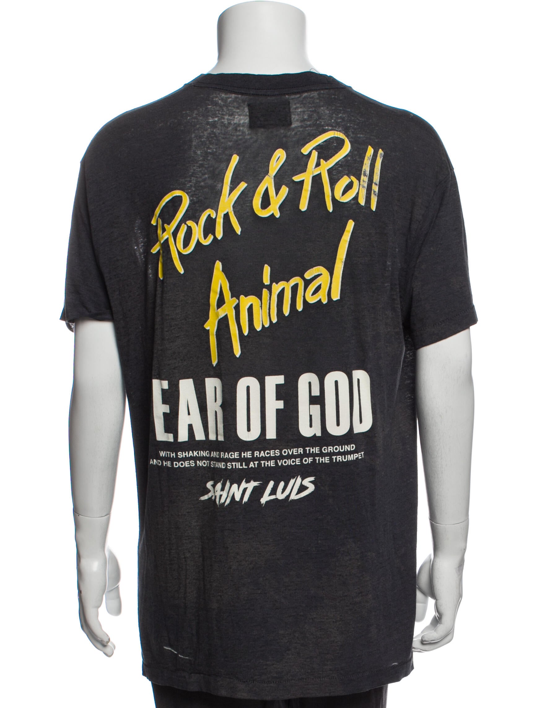 Fear Of God Vintage Lou Reed Resurrected T-Shirt - Grey T-Shirts