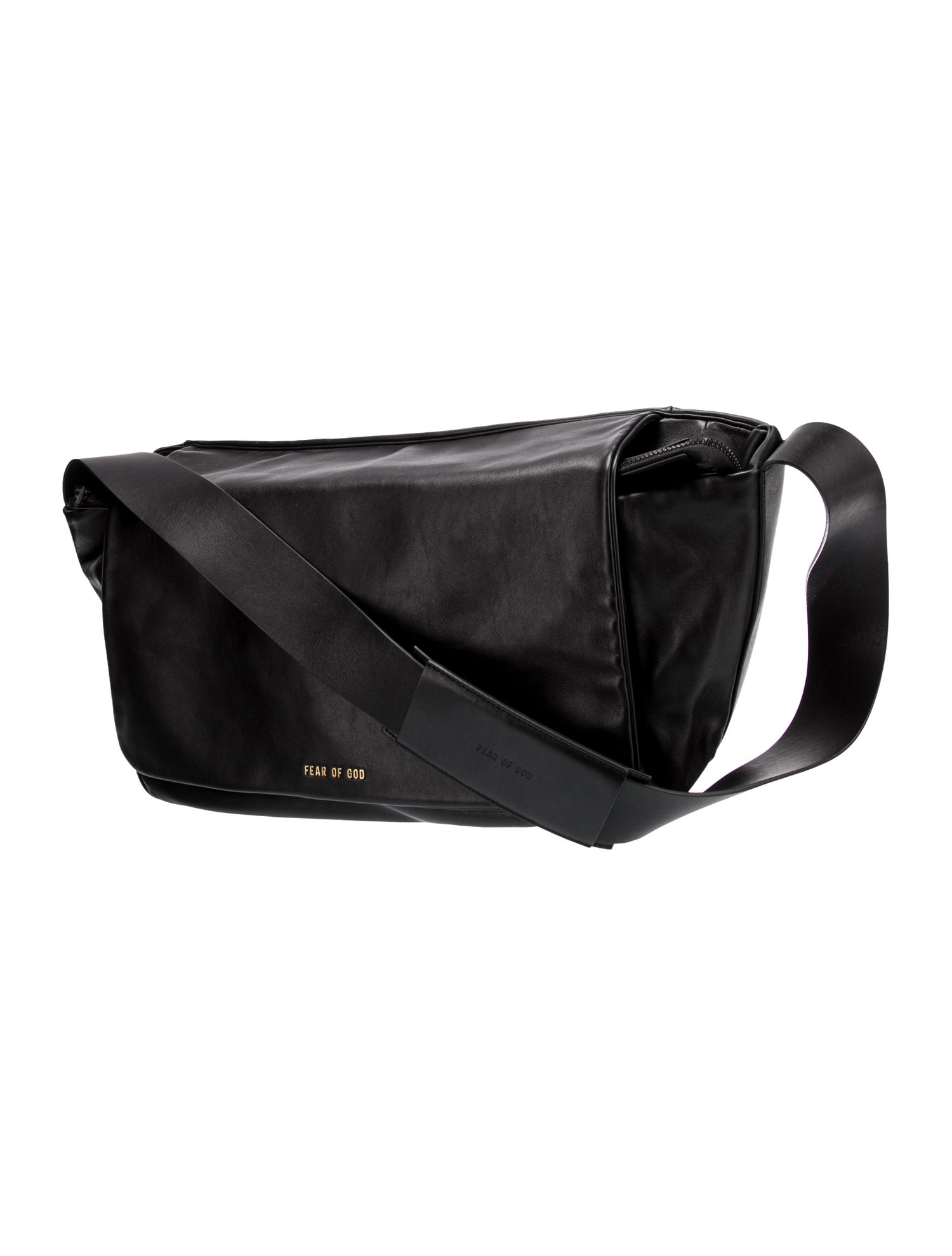 Fear Of God Eternal Newspaper Bag - Black Messenger Bags