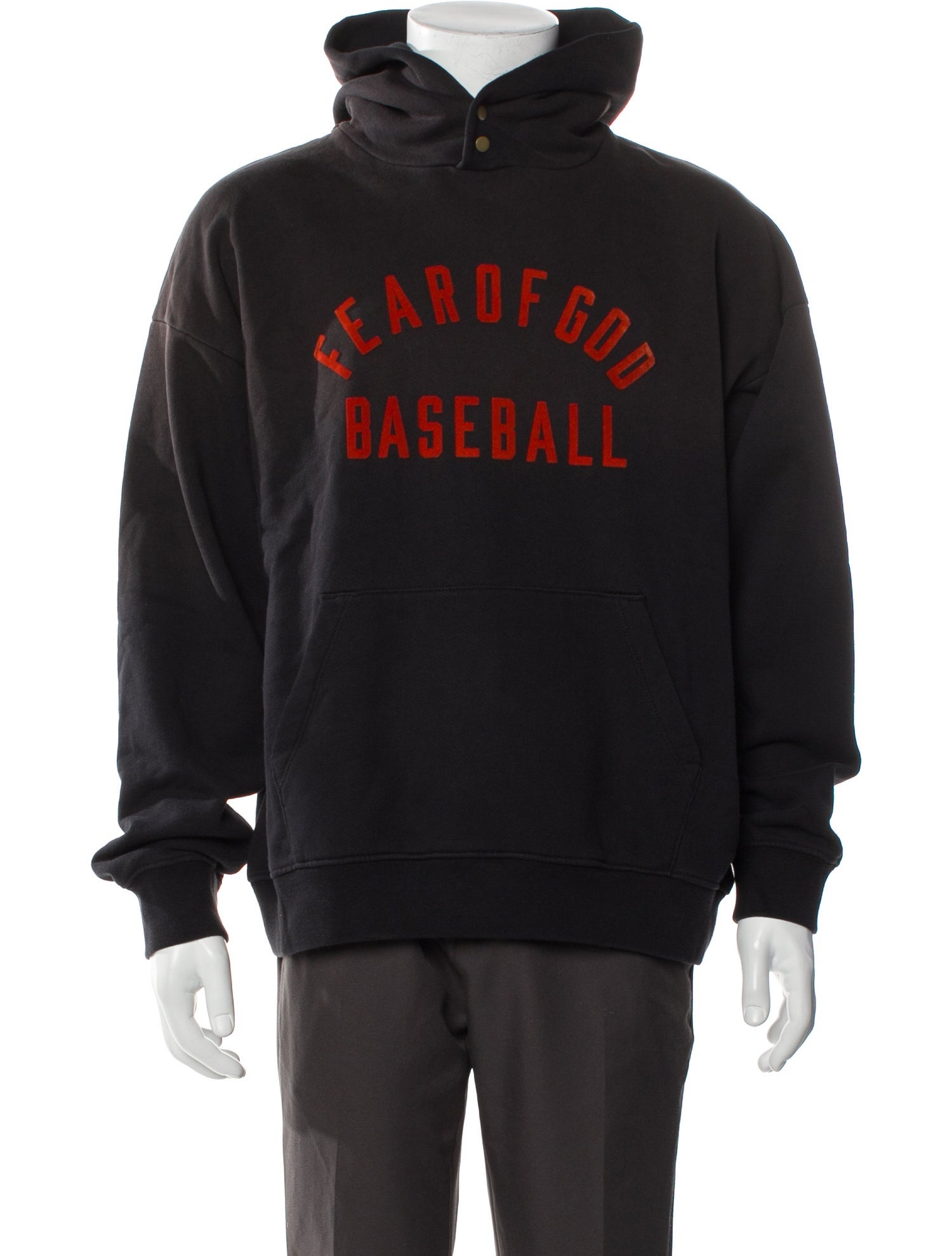 Fear Of God Baseball Graphic Print Hoodie w/ Tags