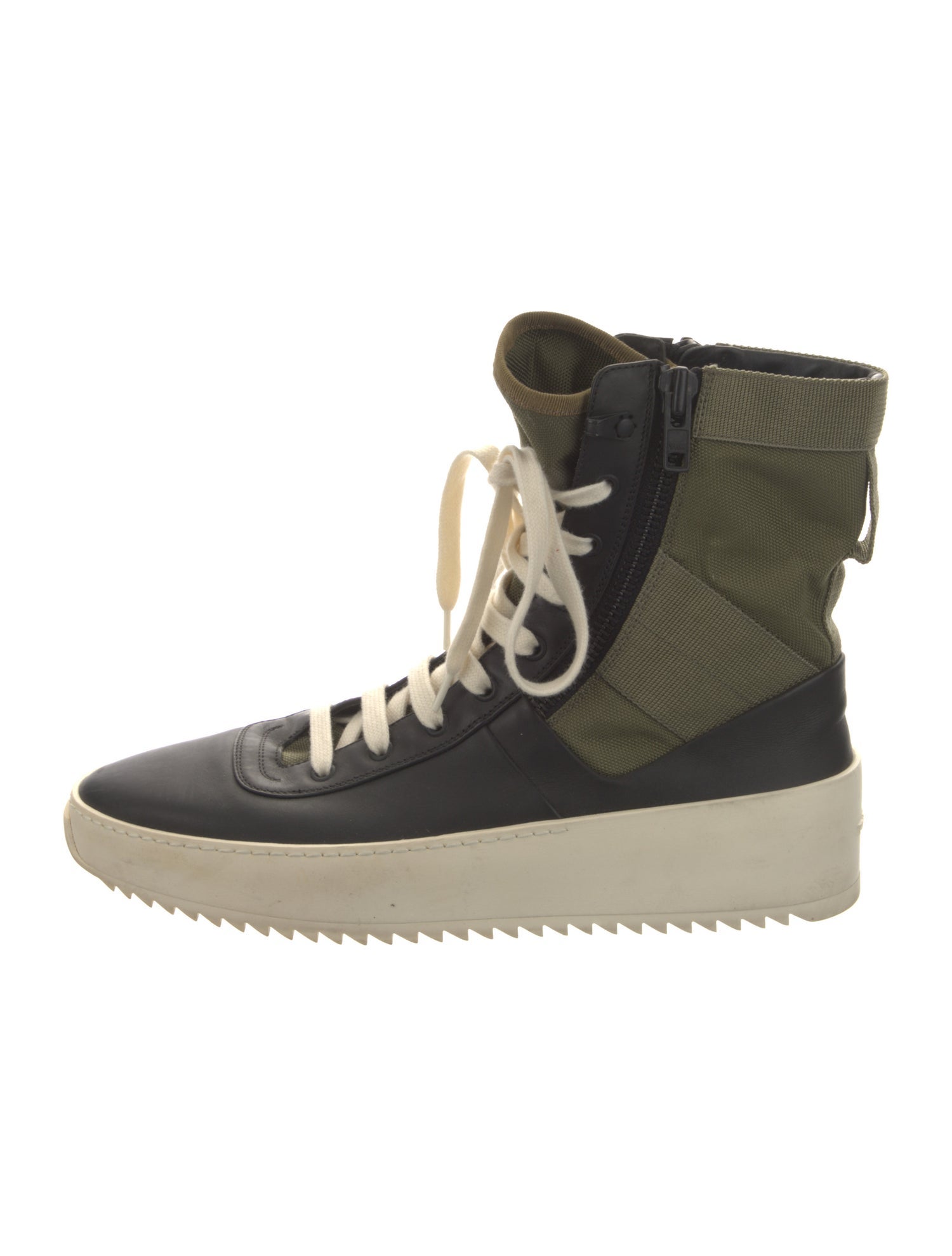 Fear Of God Canvas Printed Sneakers