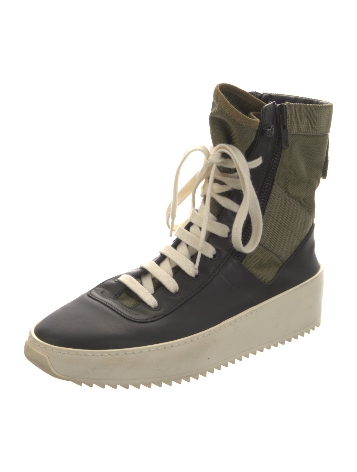 Fear Of God Canvas Printed Sneakers