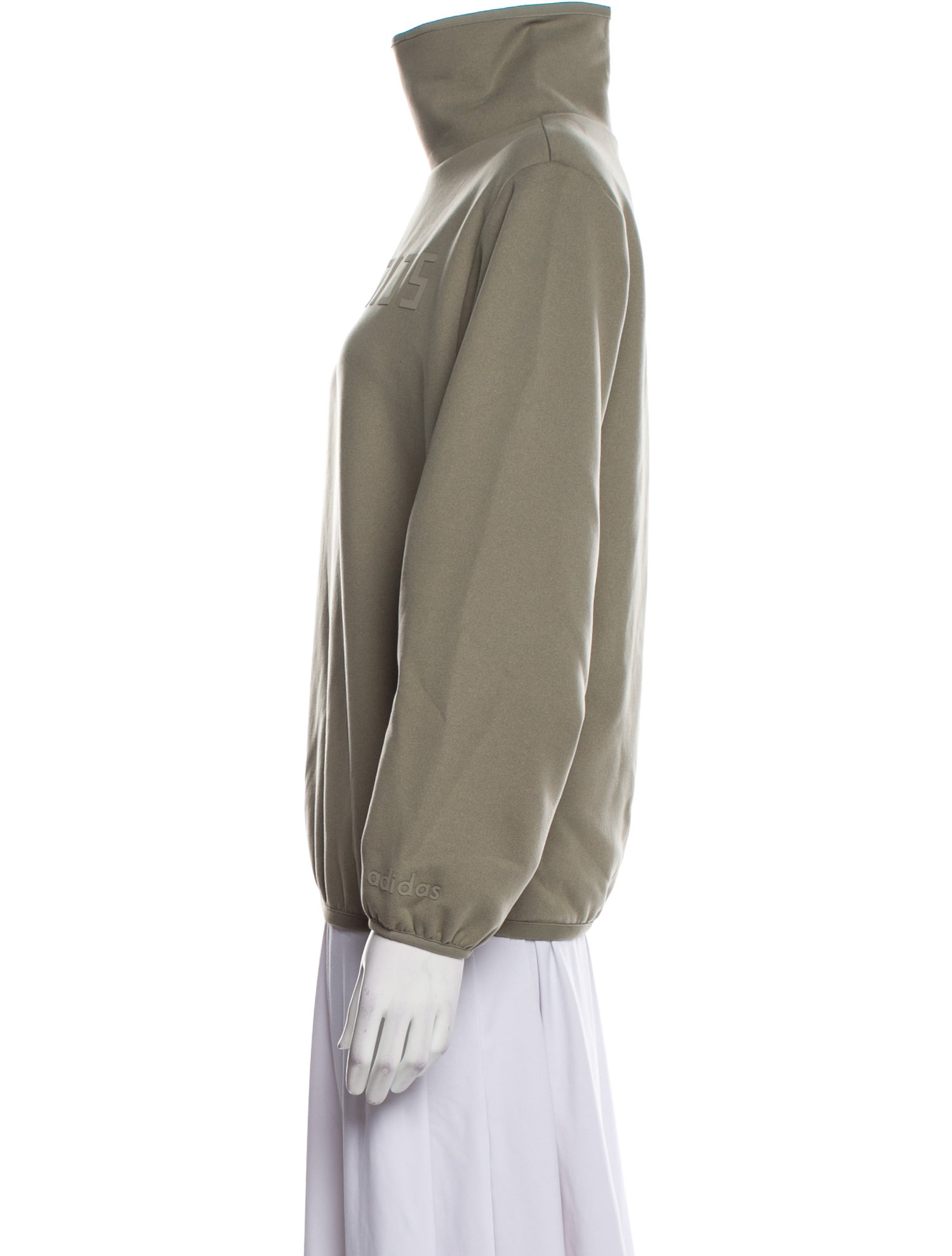 Adidas x Fear of God Graphic Print Mock Neck Sweatshirt