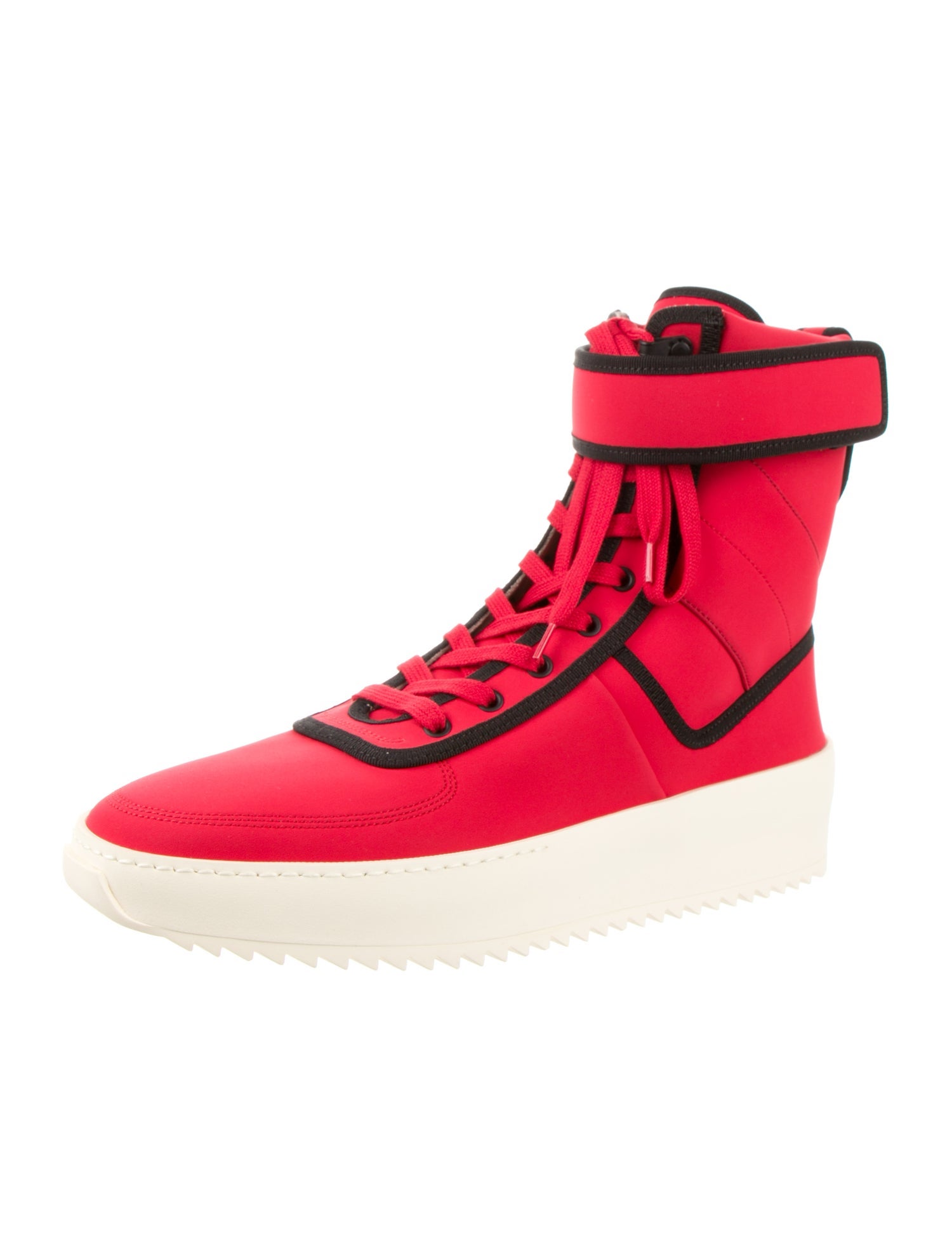 Fear Of God Military 'Red Black' Sneakers w/ Tags