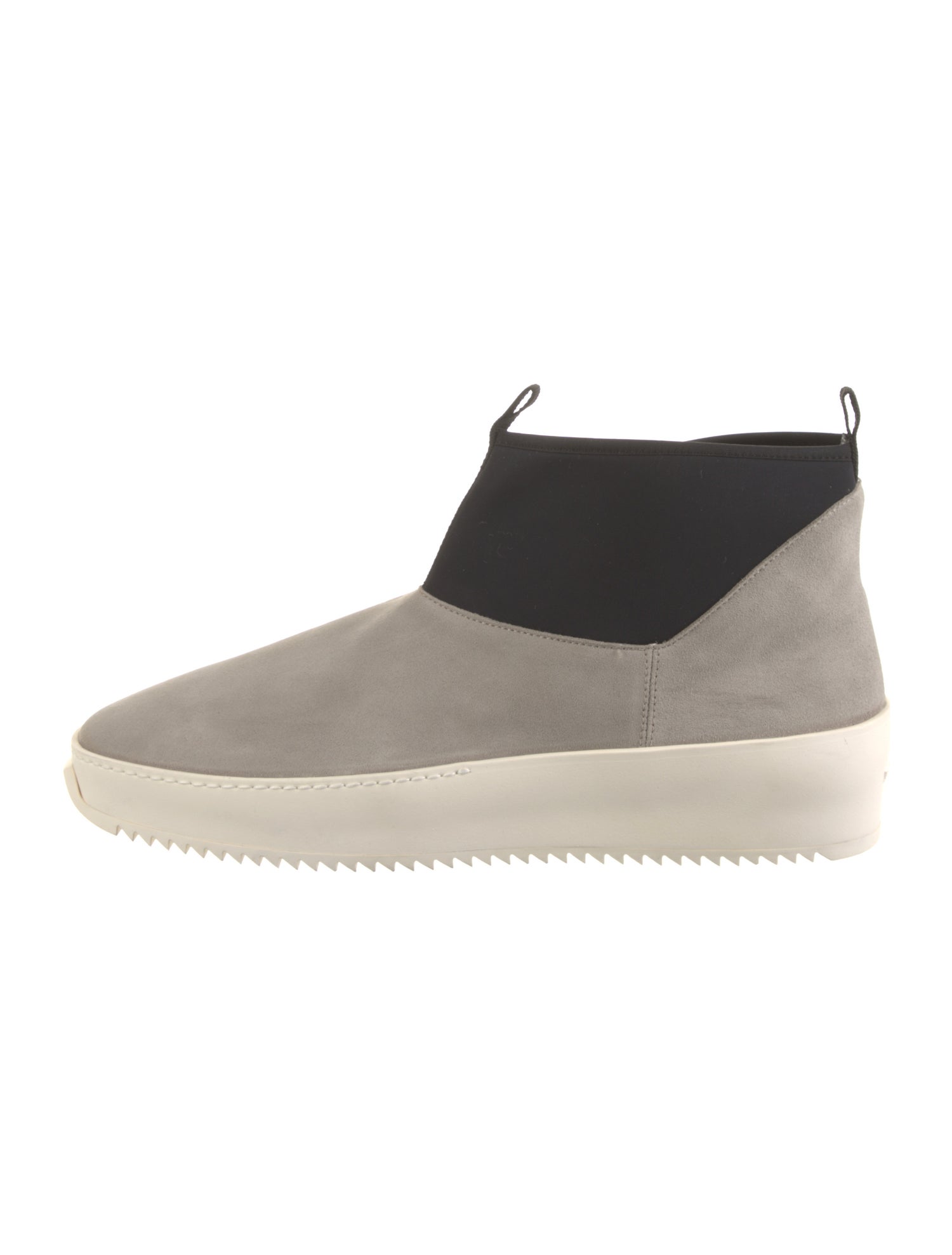 Fear Of God Suede Colorblock Pattern Sock Sneakers