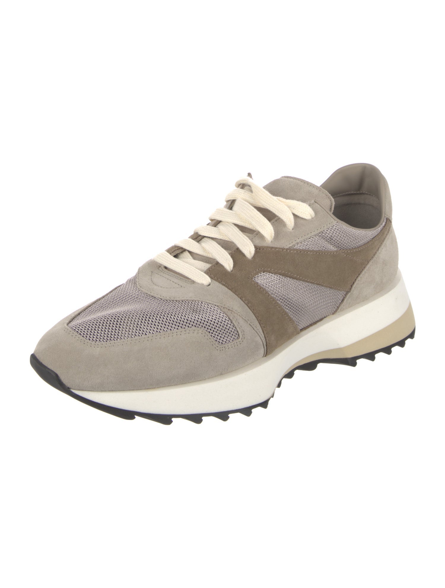 Fear Of God Suede Colorblock Pattern Athletic Sneakers