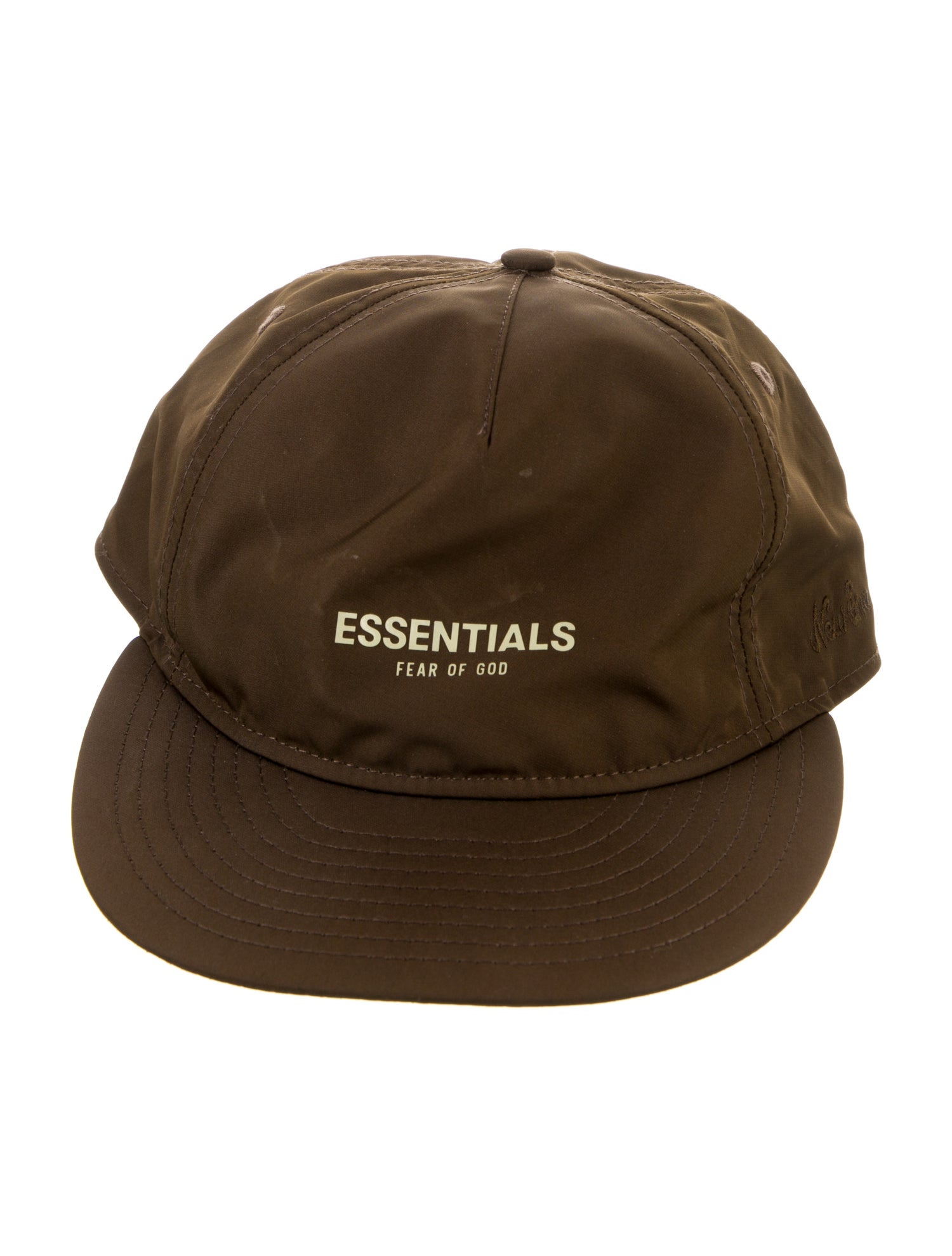 Essentialist Brown Nylon Hat