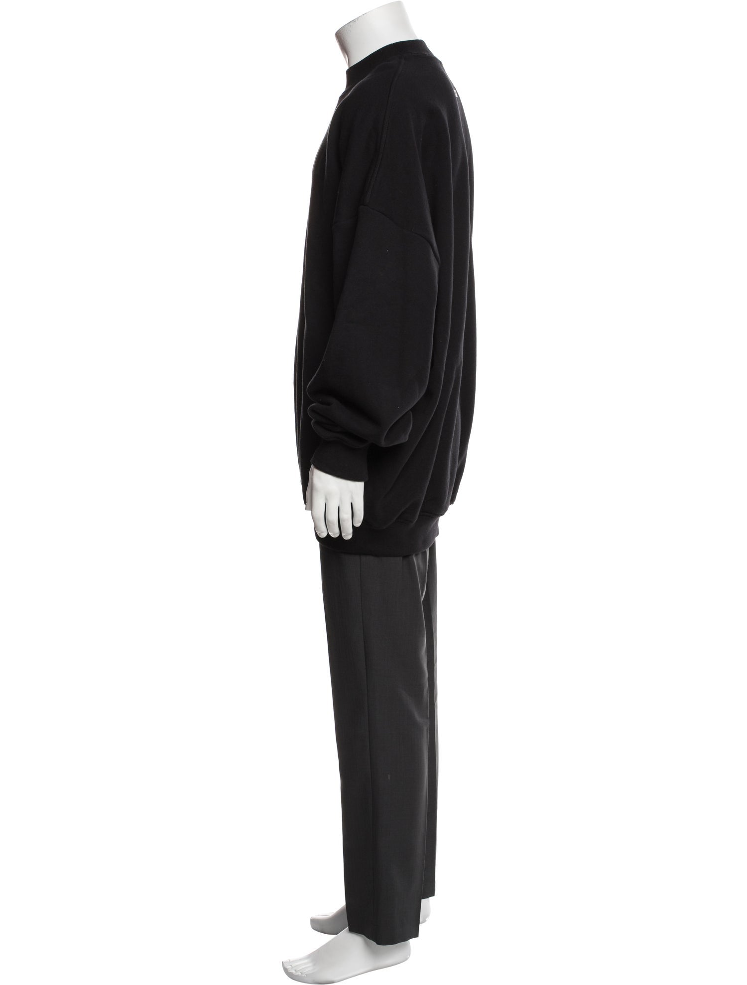 Fear Of God Signature Logo Crew Neck Sweatshirt