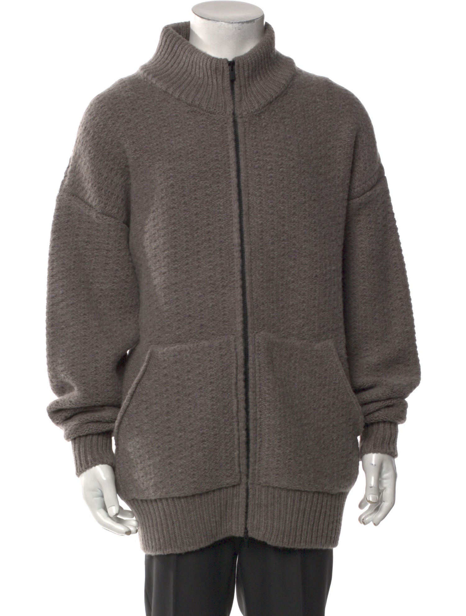 Fear Of God Wool Mock Neck Cardigan