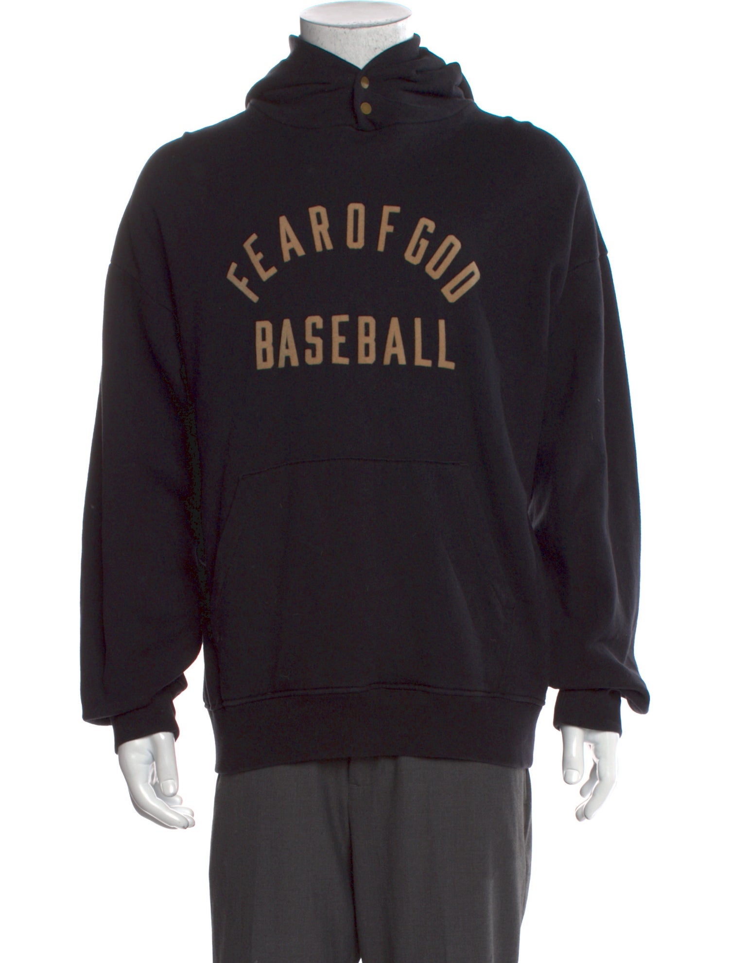 Fear Of God Baseball Seventh Collection Graphic Print Hoodie